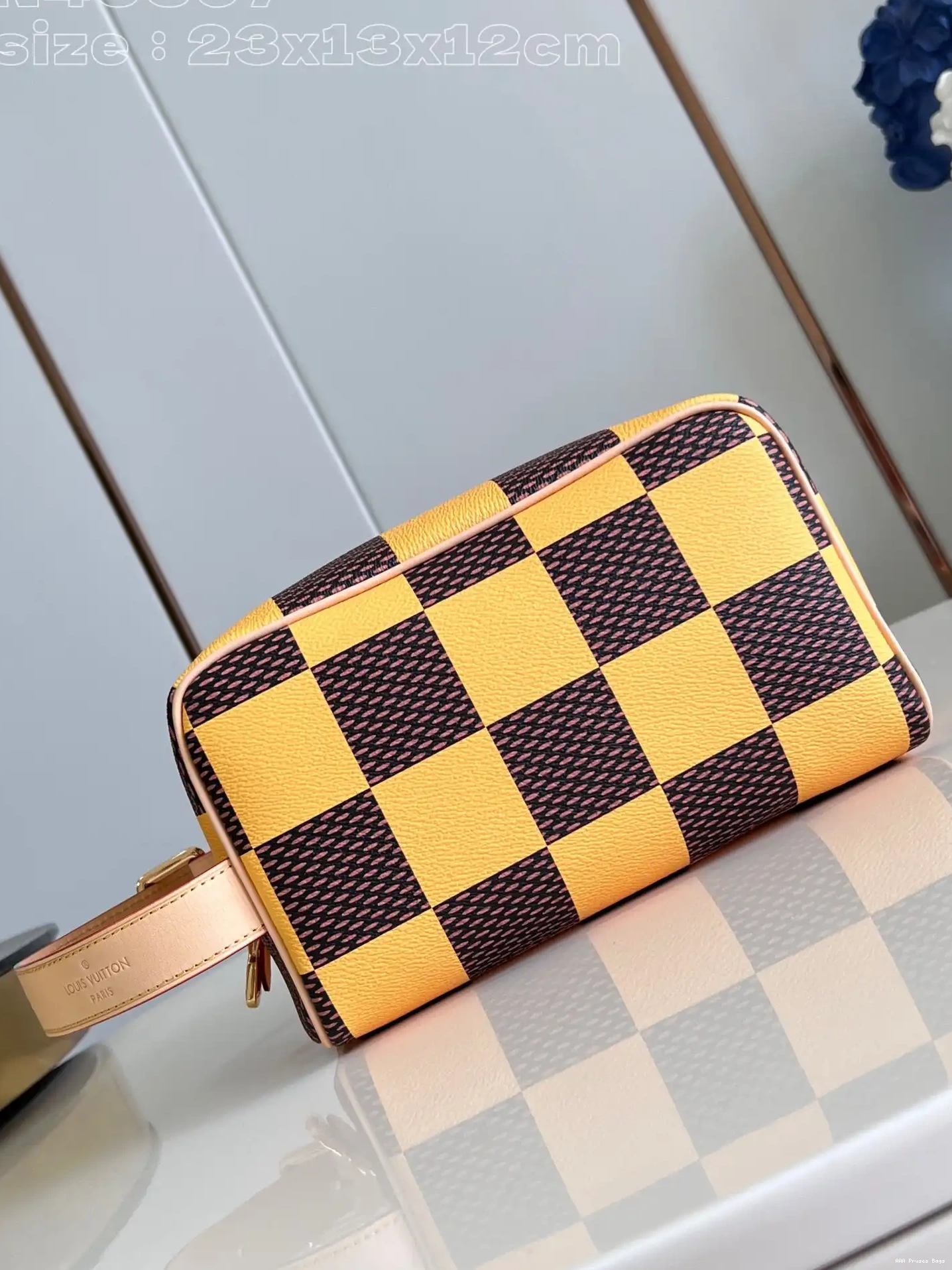 AAA Replica Ru DOPP bag-23*13*12CM VUITTON LOUIS KIT LOCKER 0701